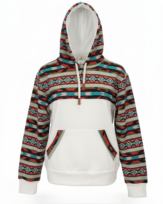 West cotton with white zip