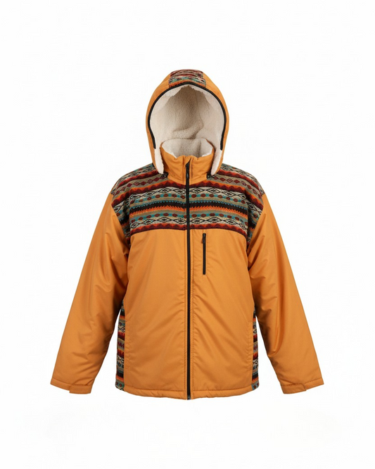 West cotton with white zip