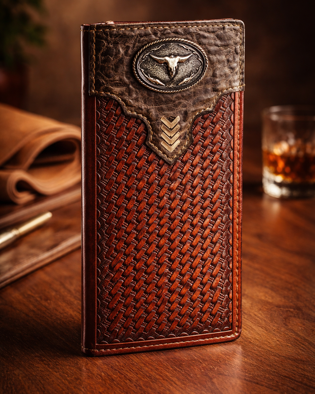 Men's leather wallet