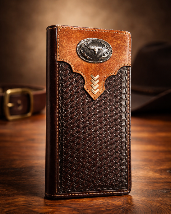 Men's leather wallet
