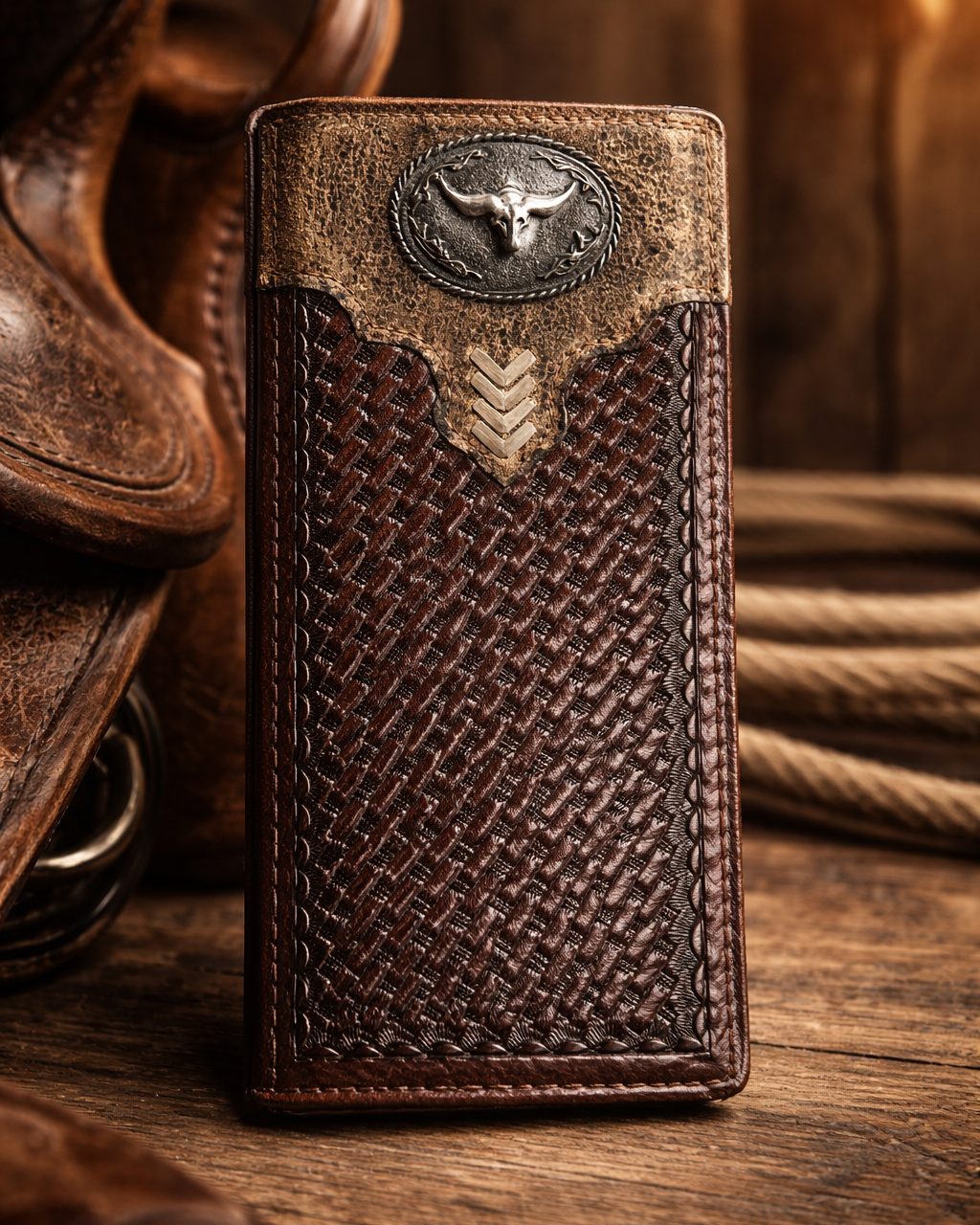 Men's leather wallet