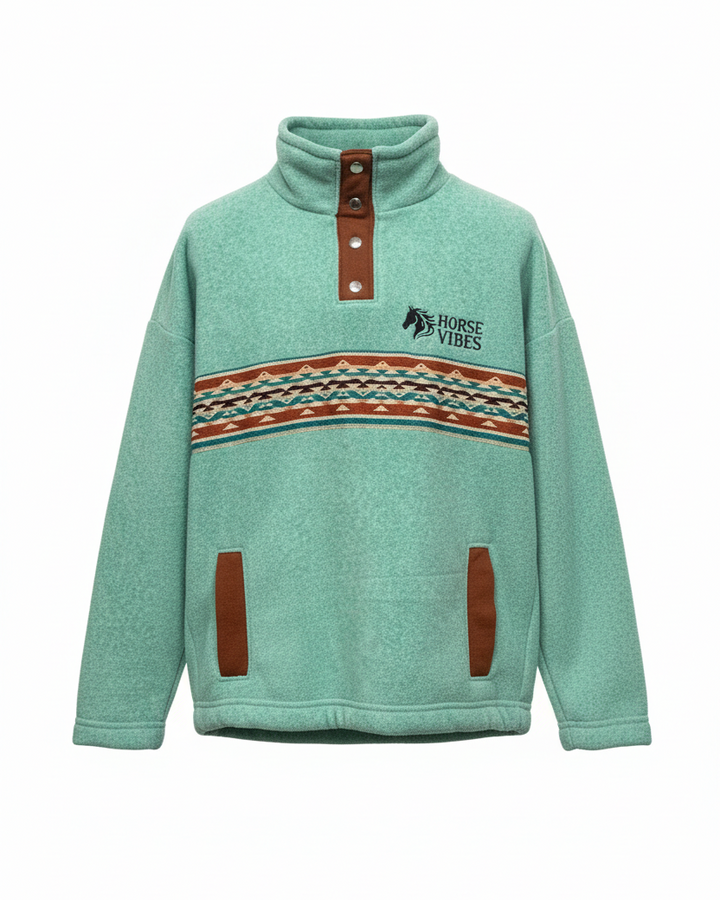 Polar West sans capuche turquoise 2