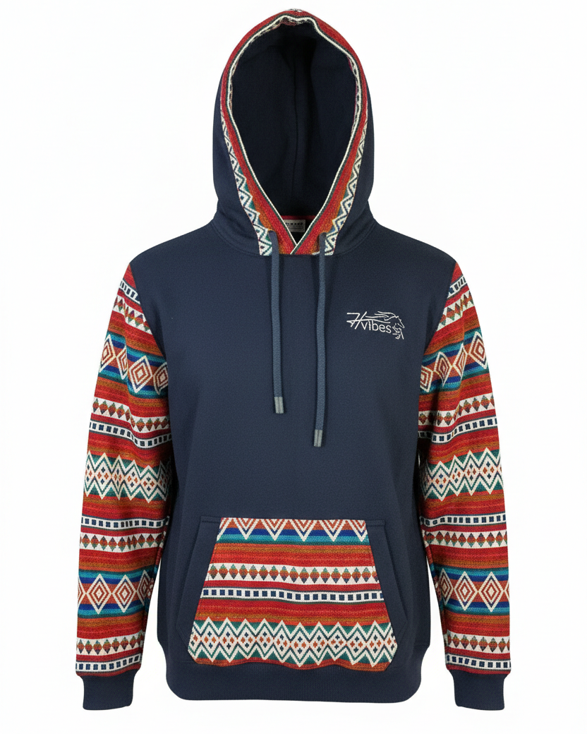Hoodie West bleu 2