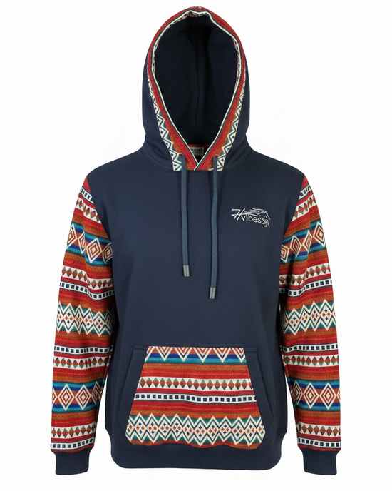 Hoodie West bleu 2