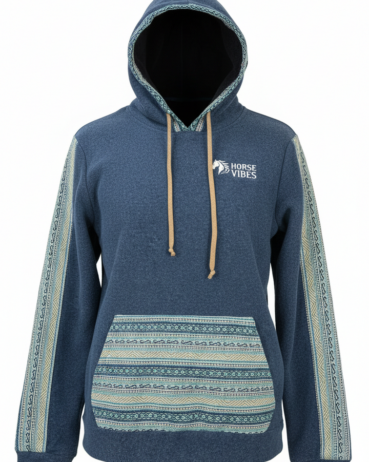 Polar West avec capuche bleu 7