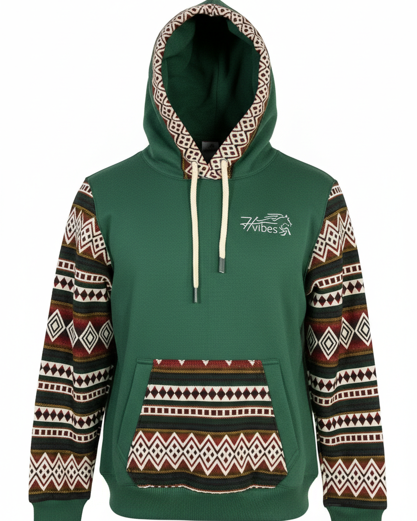 Hoodie West vert 1
