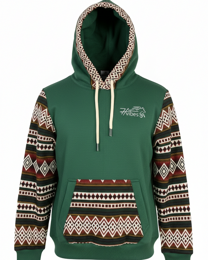 Hoodie West vert 1