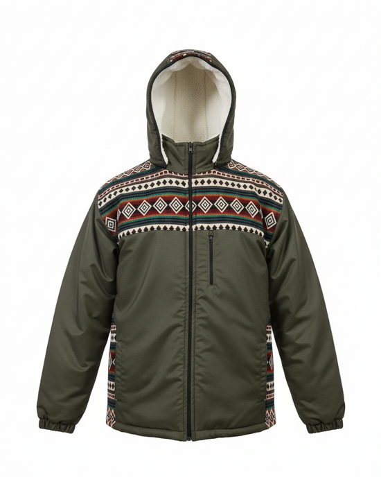 Manteau West unisexe kaki 6