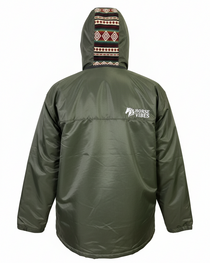 Manteau West unisexe kaki 3