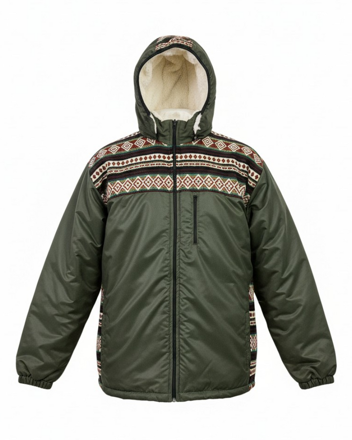 Manteau West unisexe kaki 3