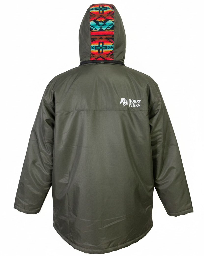 Manteau West unisexe kaki 7