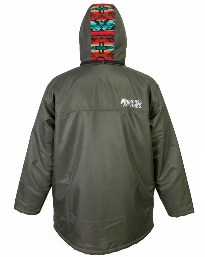 Manteau West unisexe kaki 7