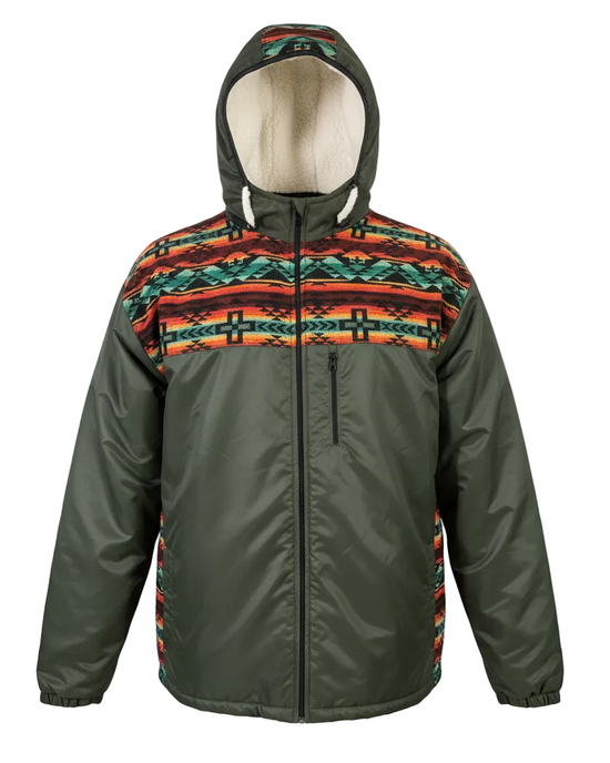 Manteau West unisexe kaki 8