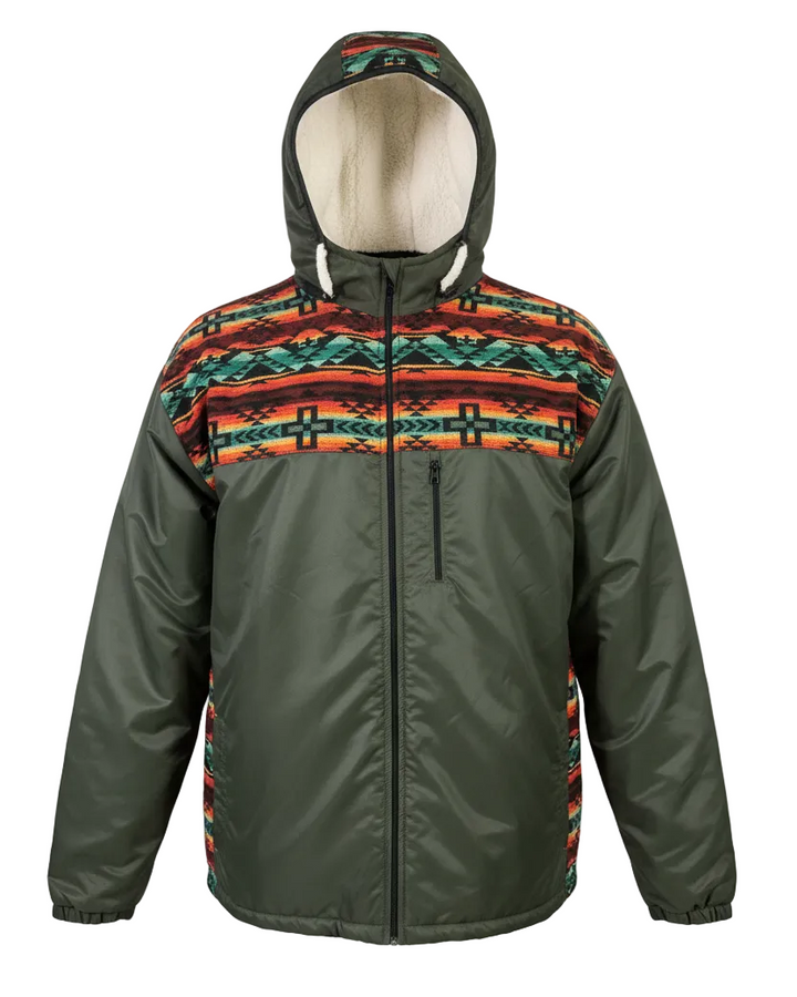 Manteau West unisexe kaki 8