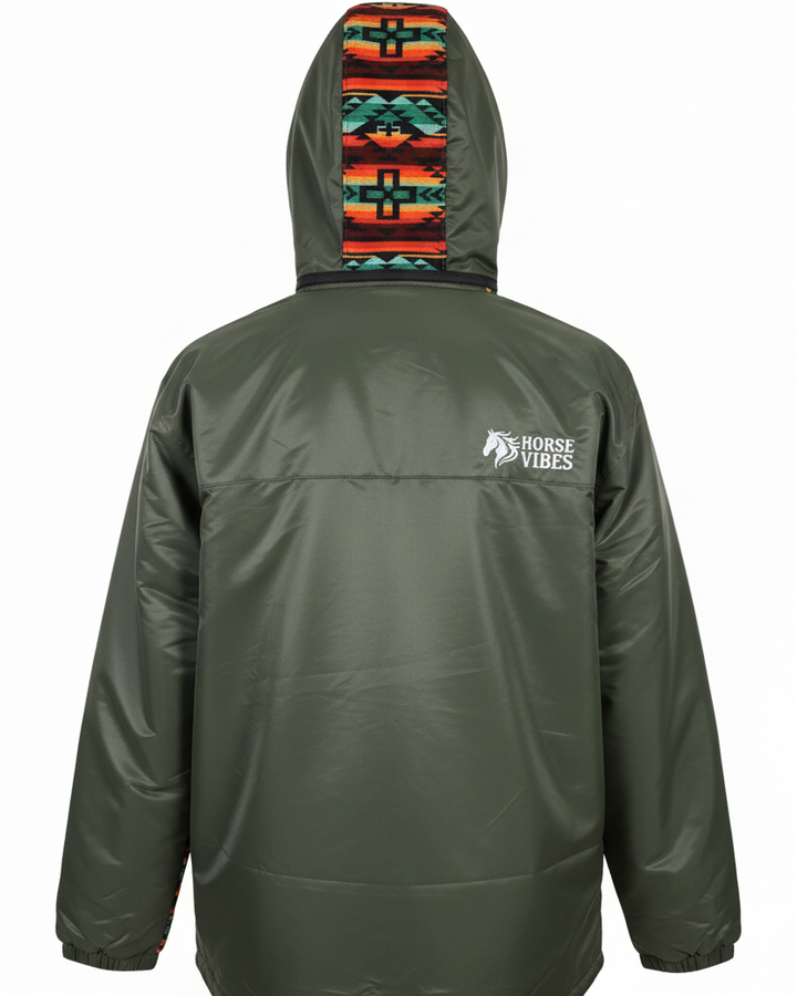 Manteau West unisexe kaki 8