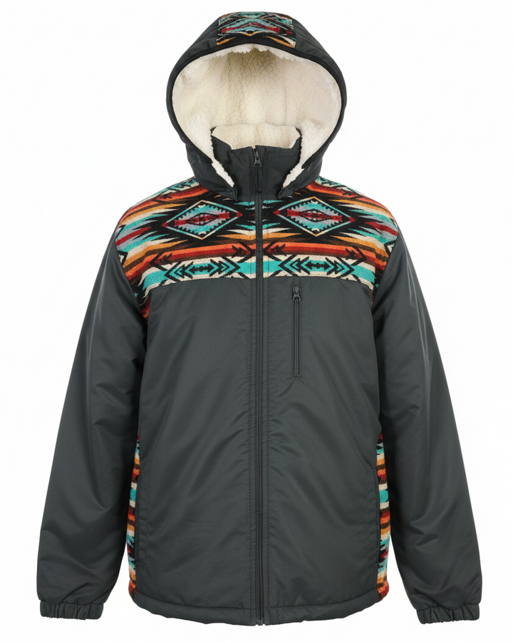 Manteau West unisexe gris 2