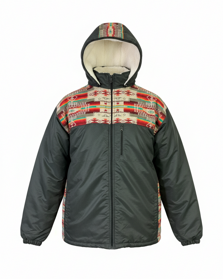 Manteau West unisexe gris 3