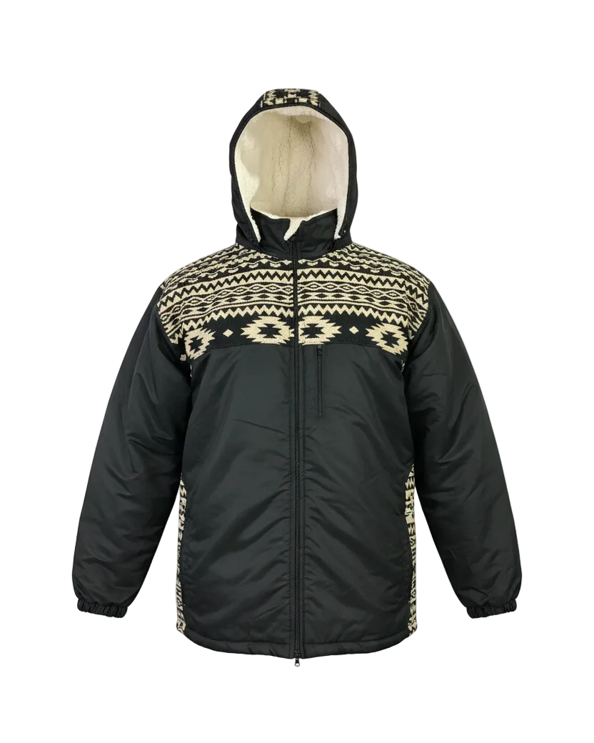 Manteau West unisexe noir 9