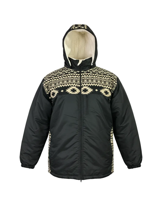 Manteau West unisexe noir 9