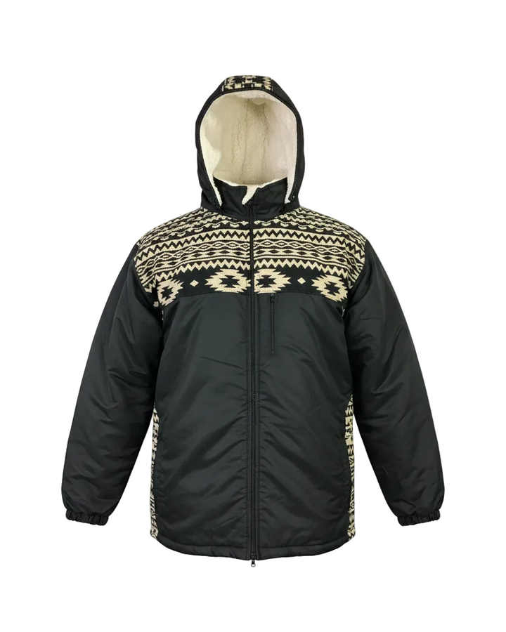 Manteau West unisexe noir 9