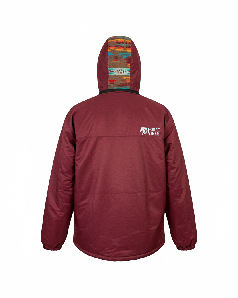 Manteau West bourgogne 10