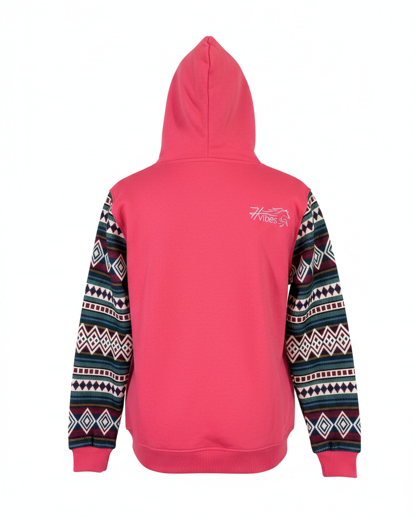 Pink West Hoodie 1