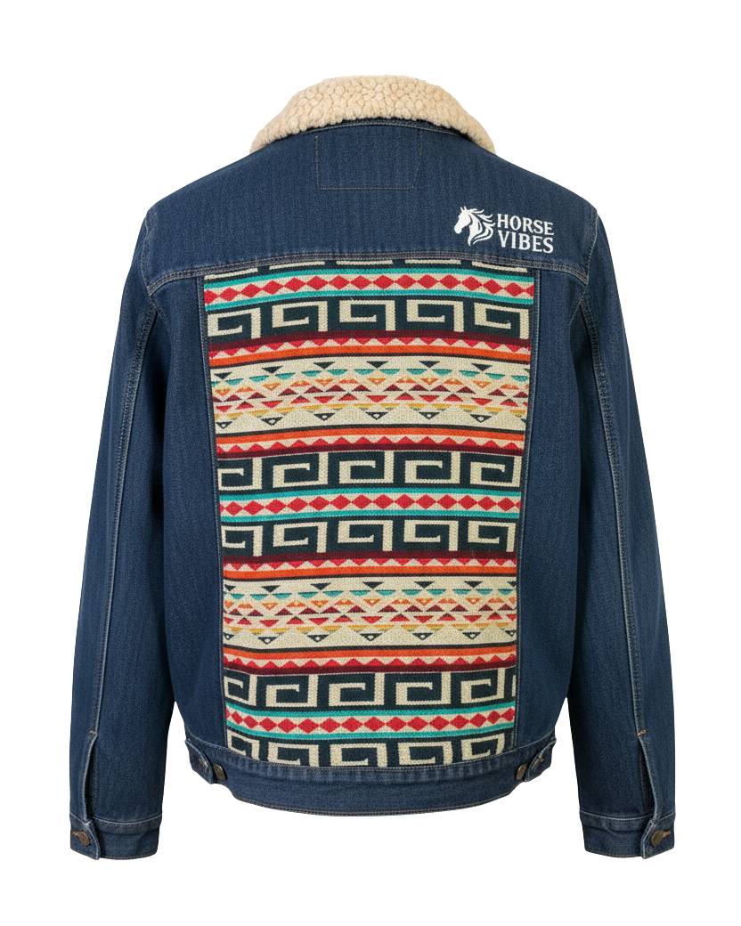 Manteau en jean unisexe 33