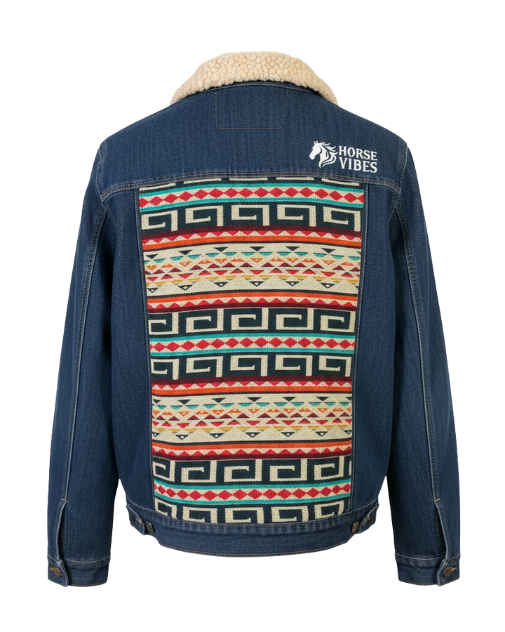 Manteau en jean unisexe 33