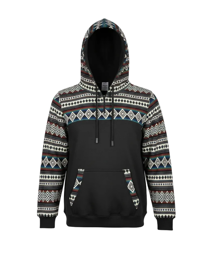 Hoodie West avec zip noir 13