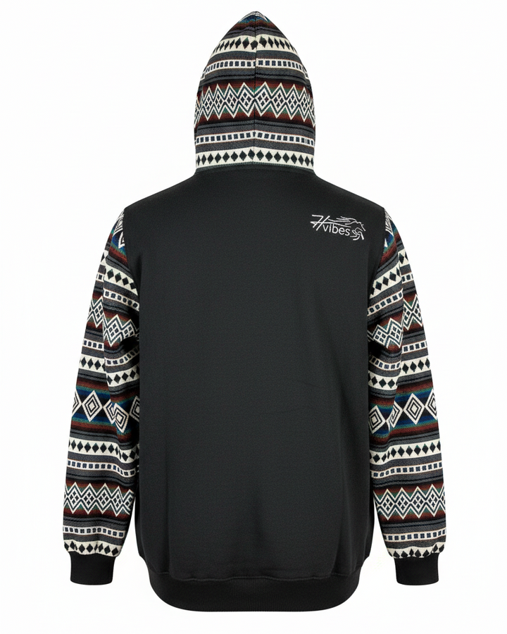 Hoodie West avec zip noir 13