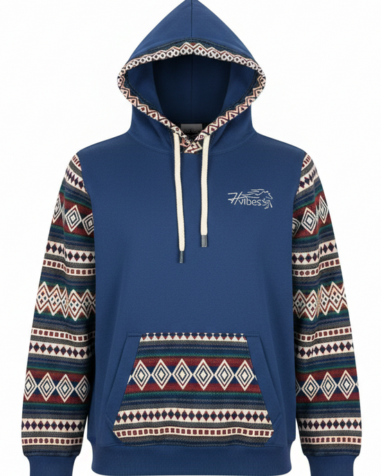 Hoodie West bleu 8