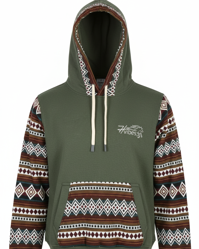 Hoodie West vert 8
