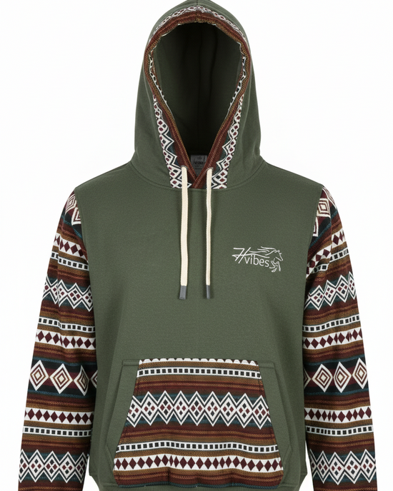 Hoodie West vert 8