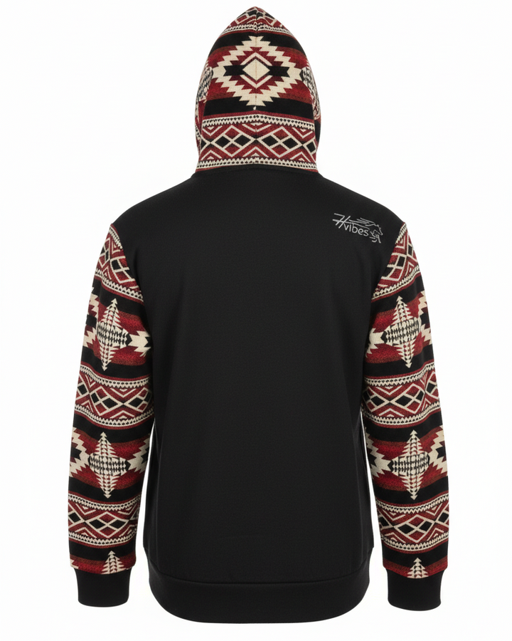 Hoodie West avec zip noir 10