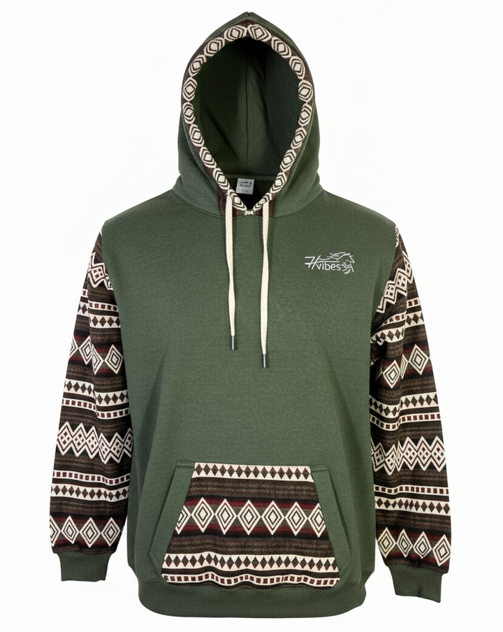 Hoodie West kaki 4