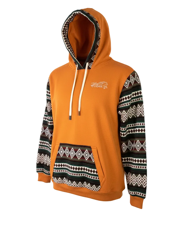 Hoodie West orange 8