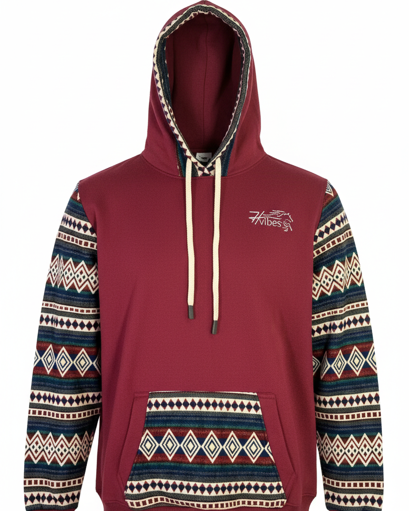 Hoodie West rouge 3
