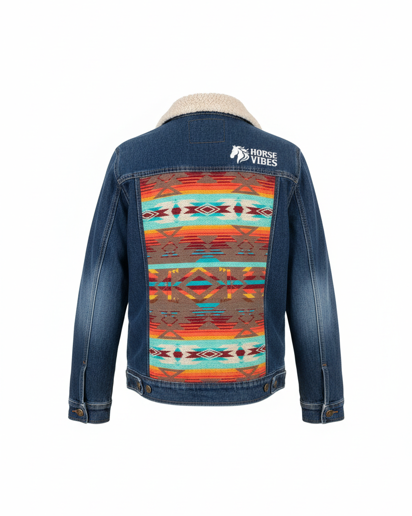Manteau en jean unisexe 42