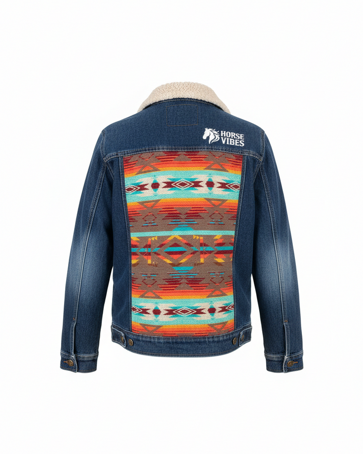 Manteau en jean unisexe 42