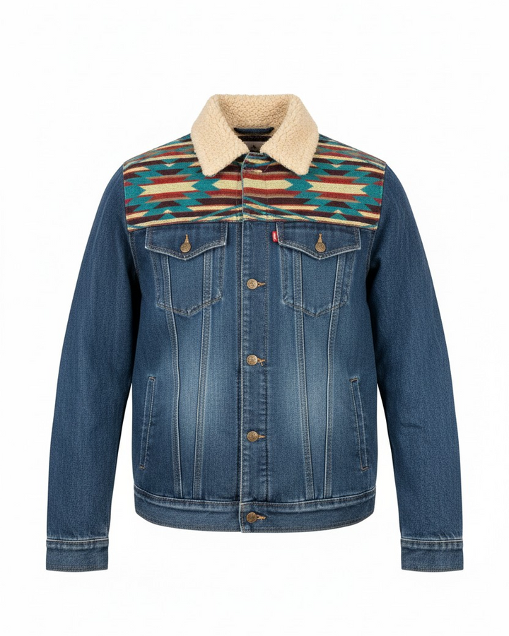 Manteau en jean unisexe 37