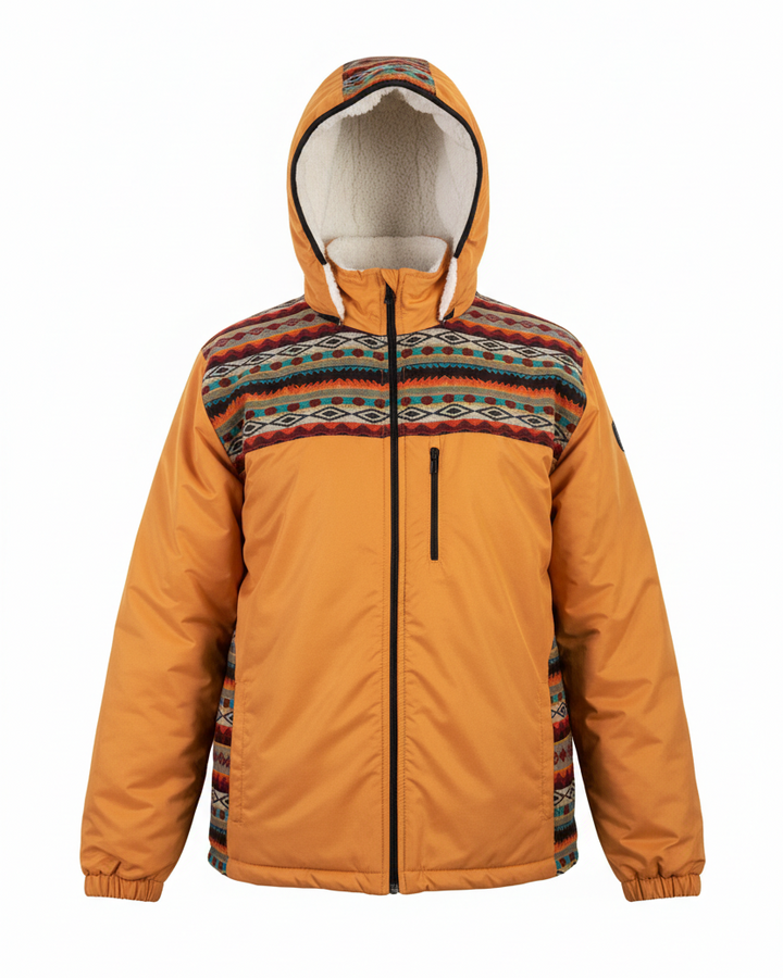 Manteau West unisexe jaune 1