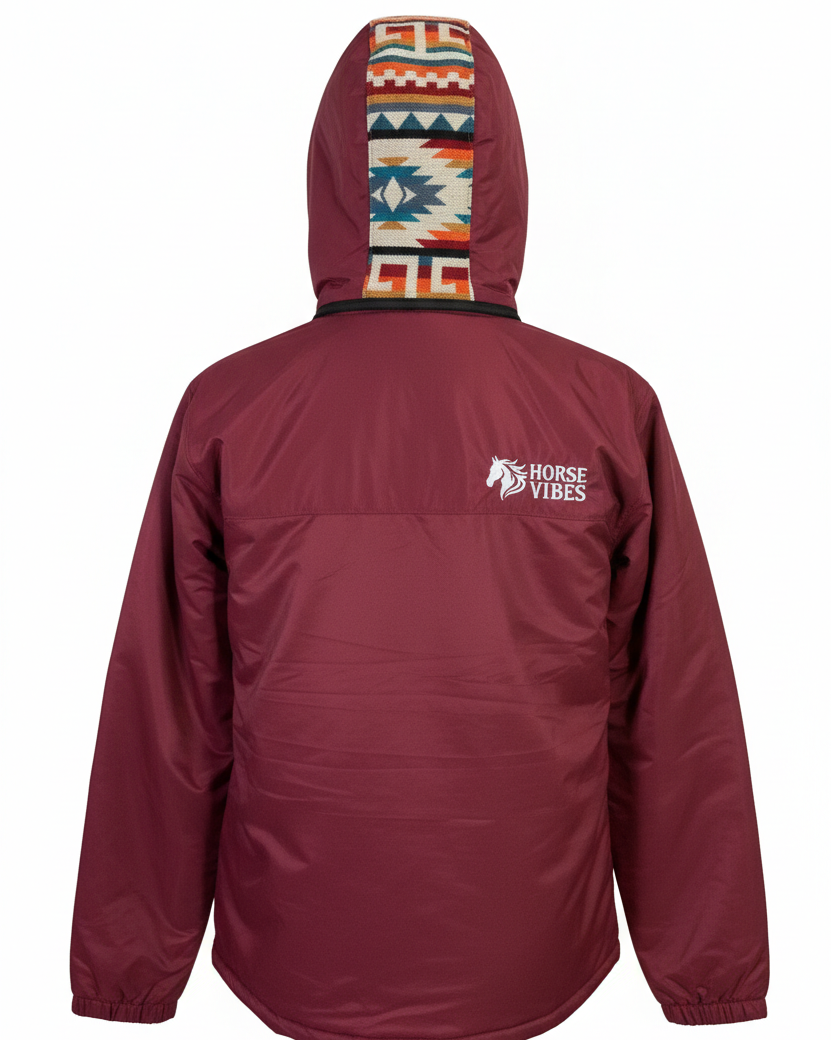 West unisex burgundy coat 7