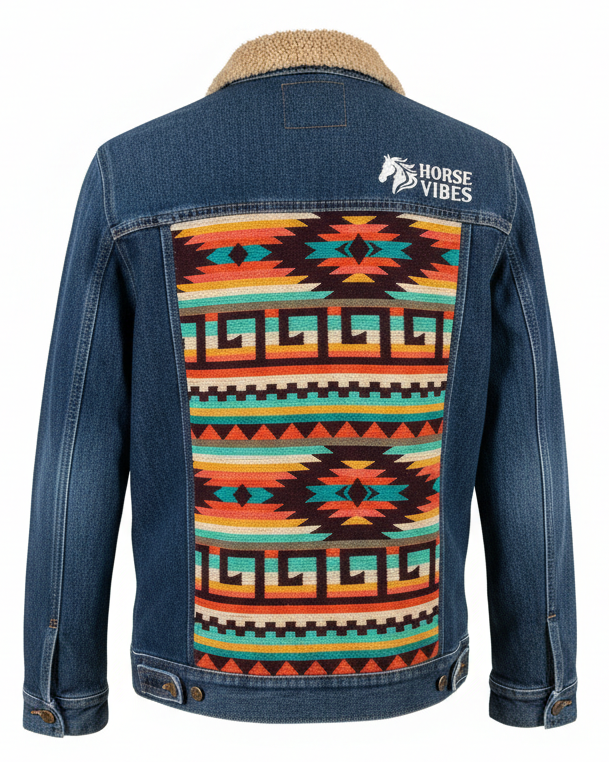 Manteau en jean unisexe 7