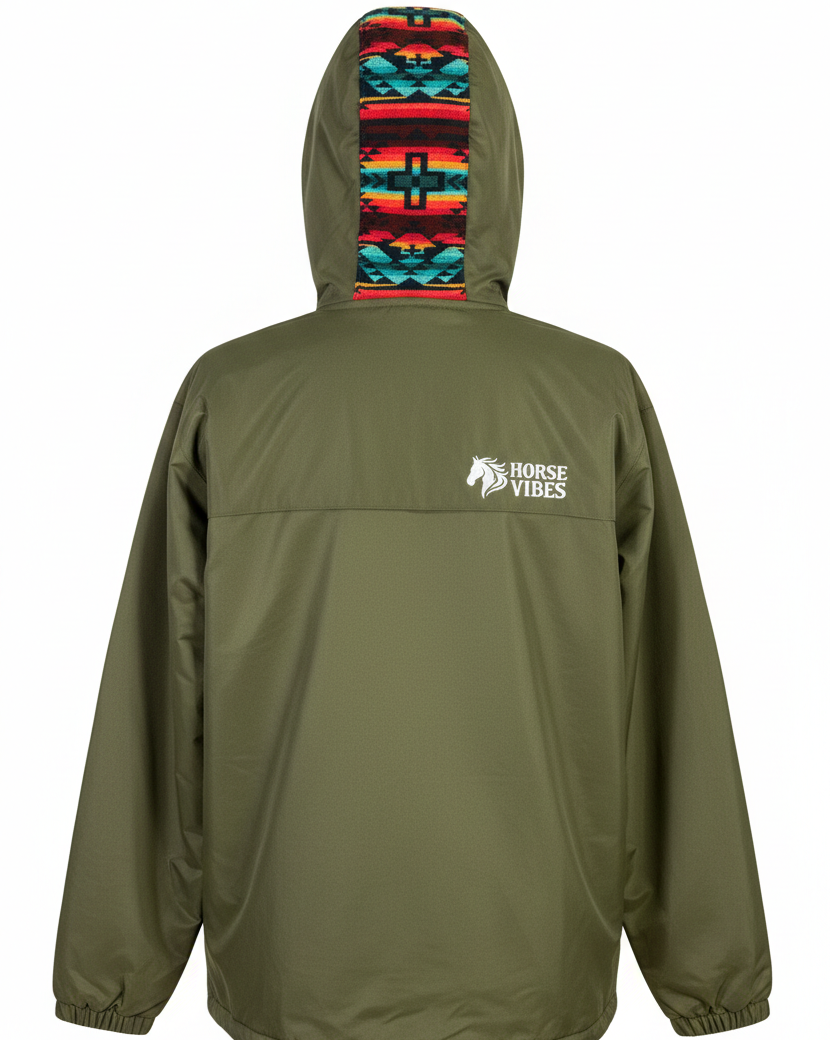Manteau West unisexe kaki 4