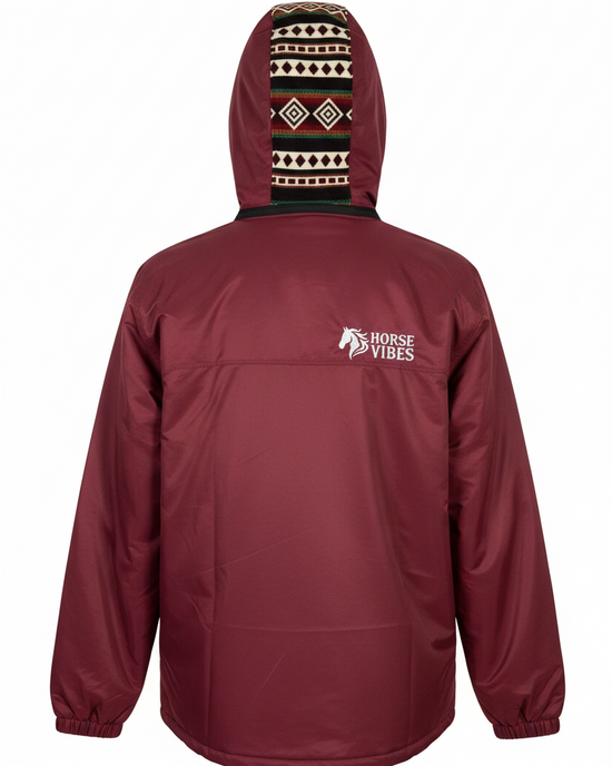 West unisex burgundy coat 4