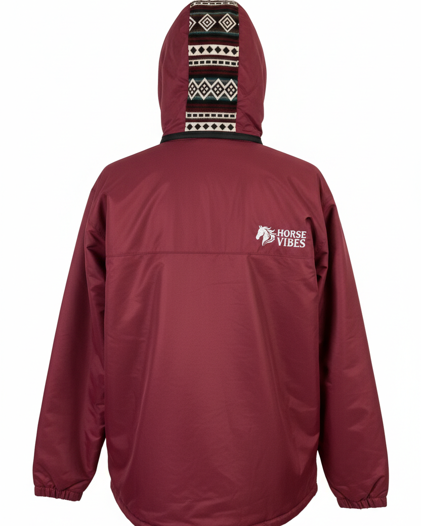 Manteau West unisexe bourgogne 6