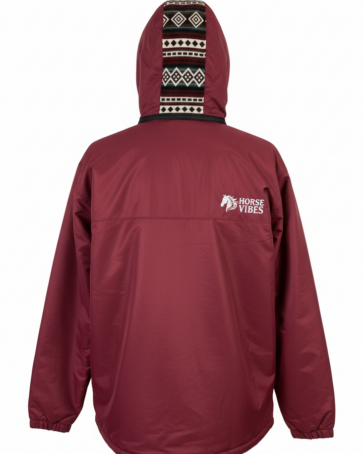 Manteau West unisexe bourgogne 6