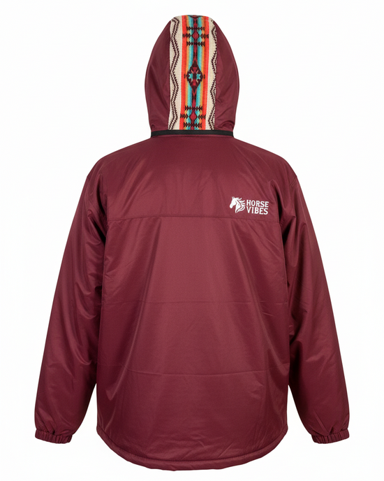 Manteau West unisexe bourgogne 8