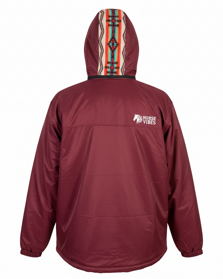 West unisex burgundy coat 8