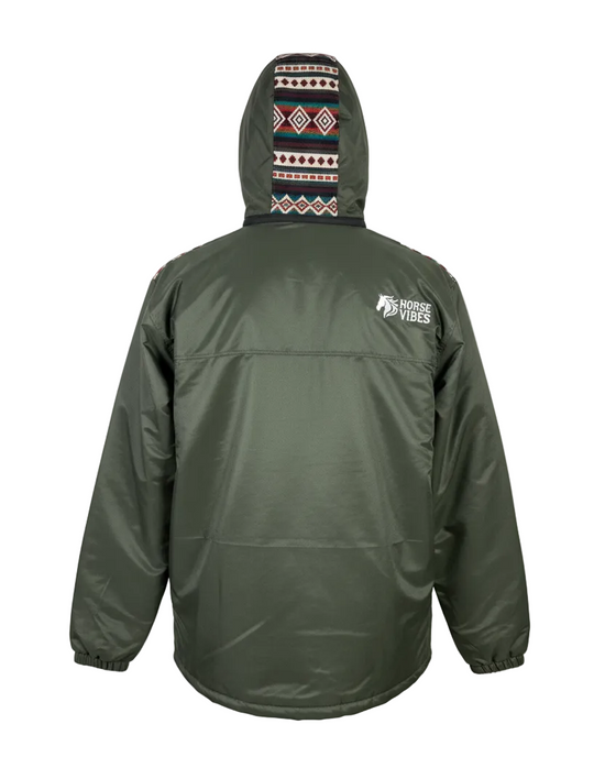 Manteau West unisexe kaki 2